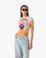 Sporchid Printed Mesh Baby Short Sleeve T-Shirt