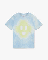 Blue Tie Dye CC Smile Short Sleeve T-Shirt