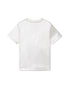 Silver Glitch Orchid Ribbed Top