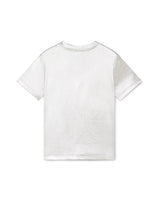 Silver Glitch Orchid Ribbed Top