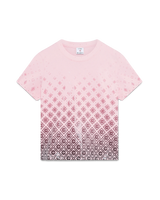 Aubergine Gradient Monogram Short Sleeve T-Shirt