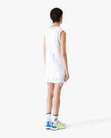 White Handknitted Mini Tank Dress