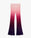Pink Gradient Ruffle Trousers