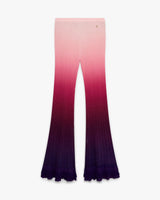 Pink Gradient Ruffle Trousers
