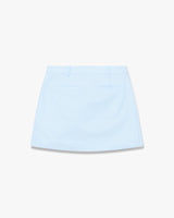 Blue Pocket Mini Skirt