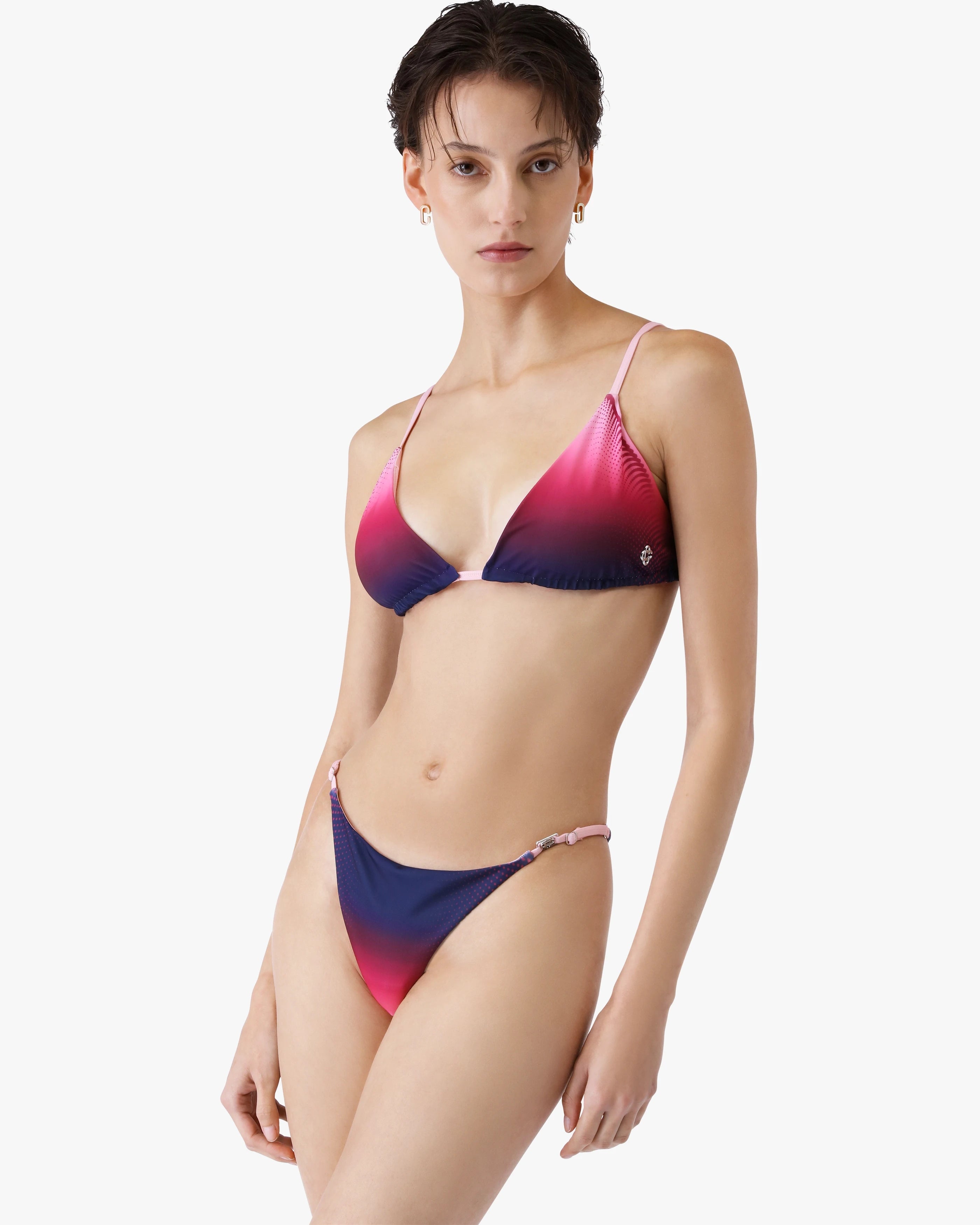 Aubergine Gradient Bikini Bottom