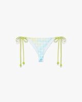 Optic Drop String Beaded Bikini Bottom