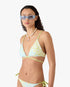 Optic Drop String Beaded Bikini Top