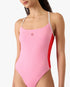 Pink Monogram Swimsuit