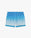 Blue Gradient Silk Shorts