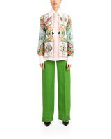 Le Jardin Des Cartes Silk Shirt