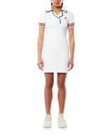 Bound Collar Polo Dress