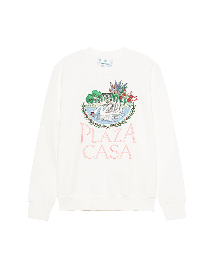 Plaza Casa Embroidered Sweatshirt | Casablanca Paris Plaza Casa Embroidered Sweatshirt | Casablanca Paris