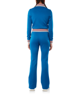 Blue Triple Zip Tracksuit Jacket