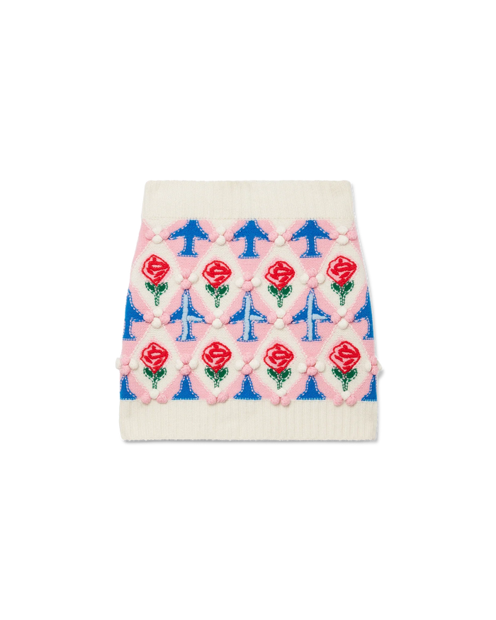 Argyle Mini Skirt