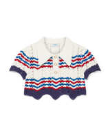 Crochet Chevron Polo