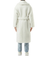 Off-White Faux Shearling Robe Coat