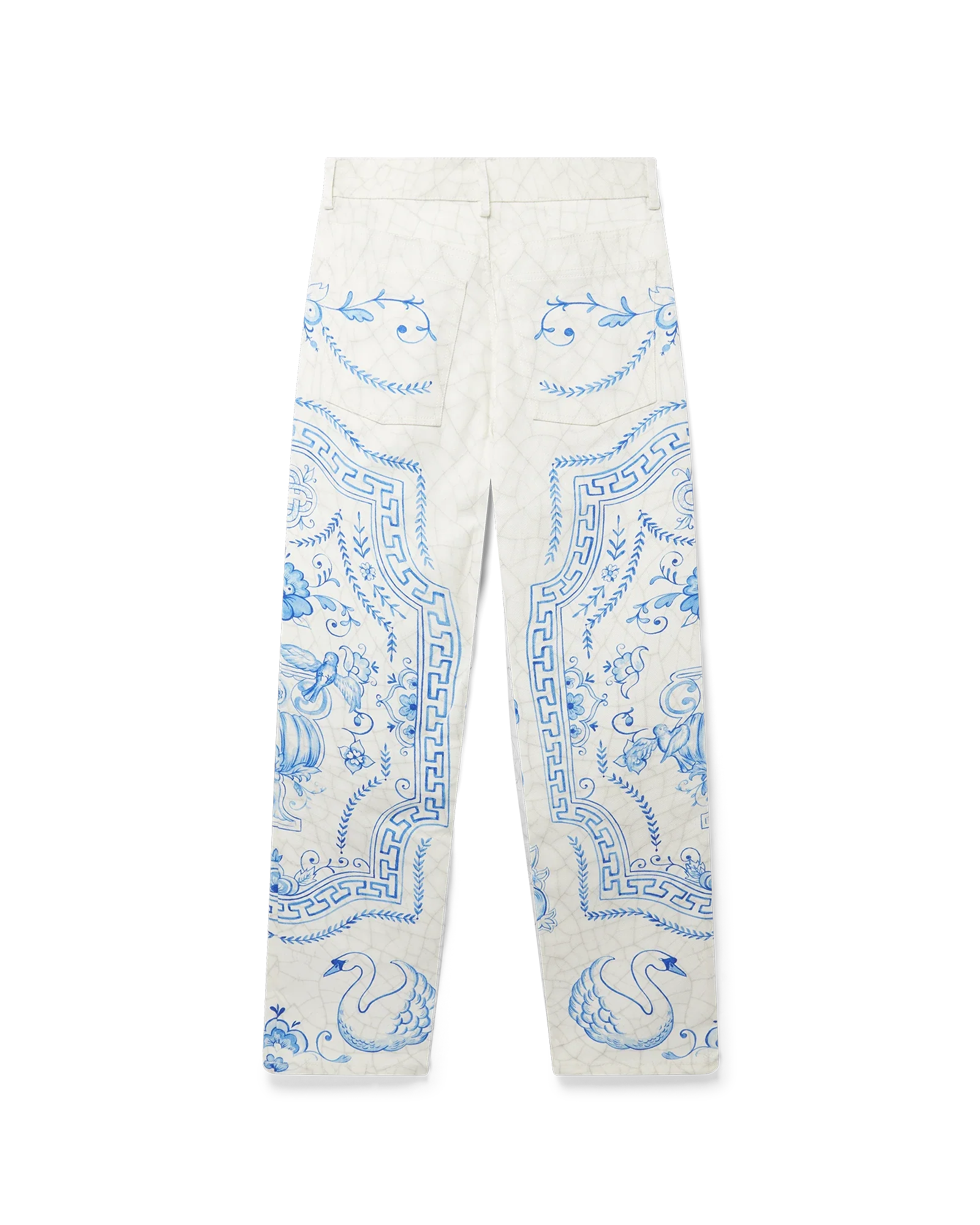 Plat A Dessert Printed Straight Leg Jeans