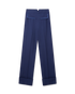 Navy Waist Panel Trousers