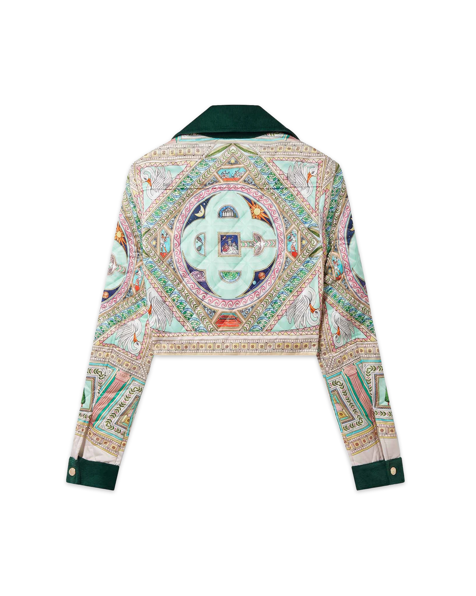 Le Labyrinthe Quilted Cropped Jacket
