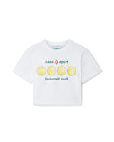 Casa Sport Tennis Balls Cropped T-Shirt