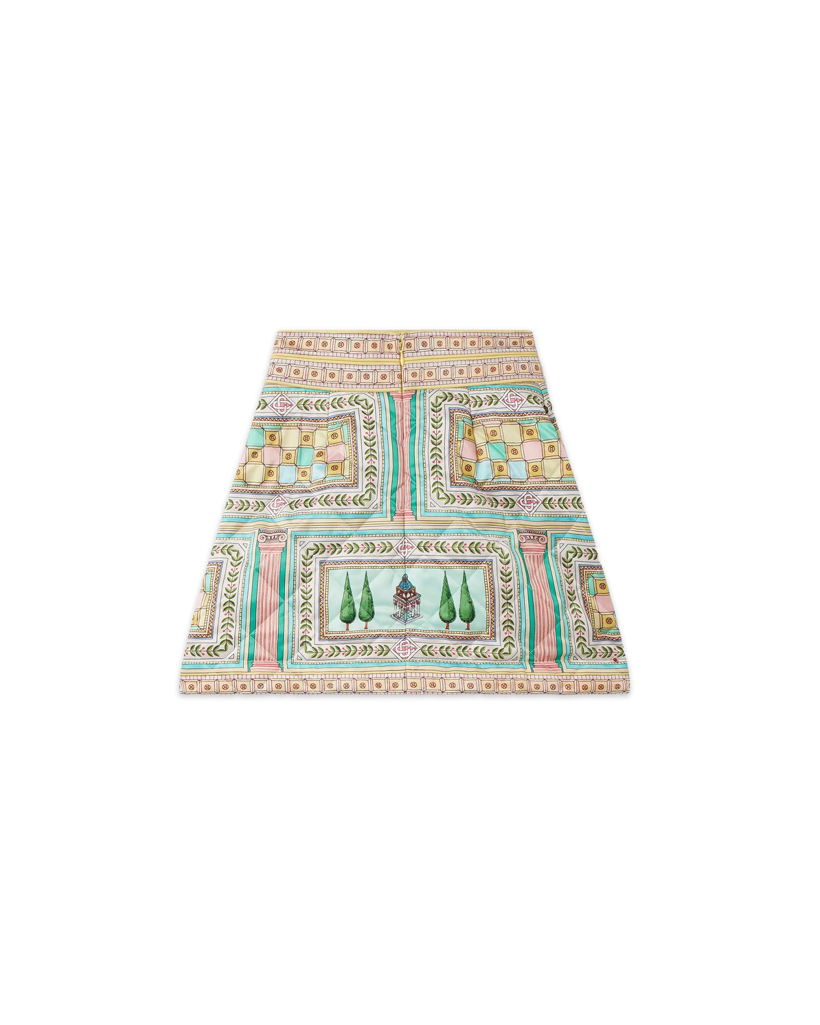 Le Labyrinthe Quilted Mini Skirt