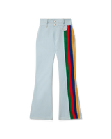 Rainbow Embroidery Jeans