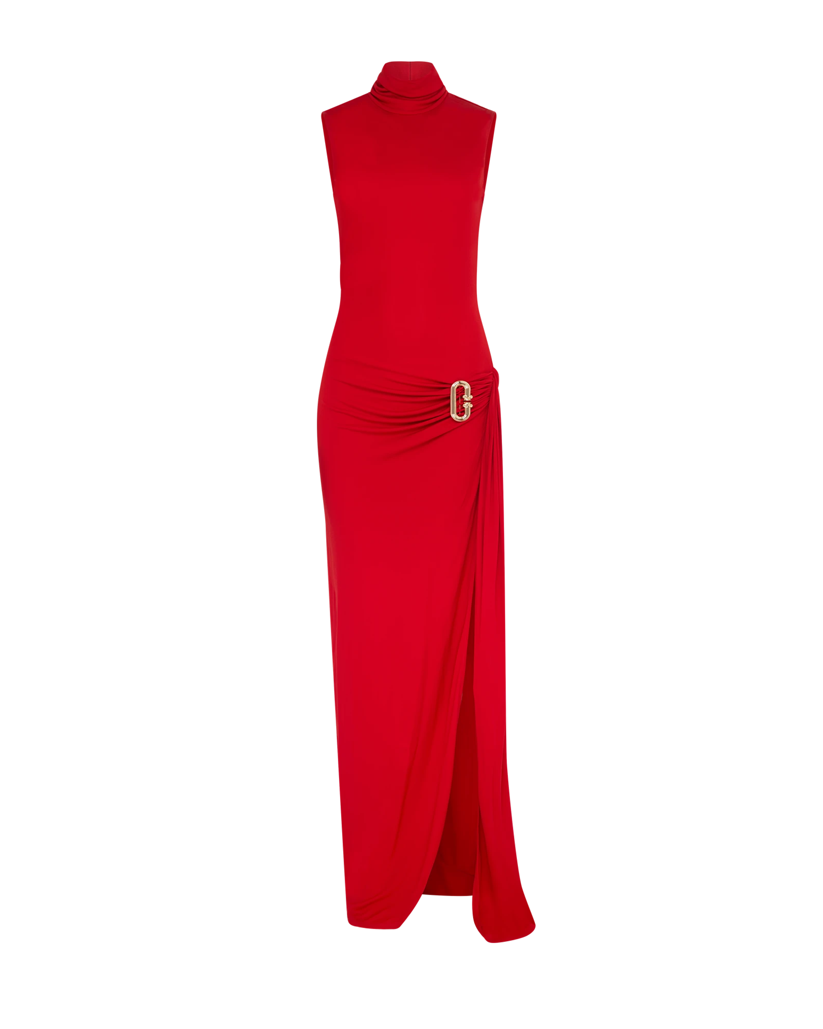 Robe sans manches à fente latérale Column