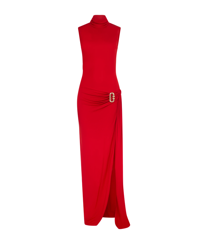 casablanca red dress Casablanca red corset dress