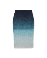 Gradient Mohair Skirt