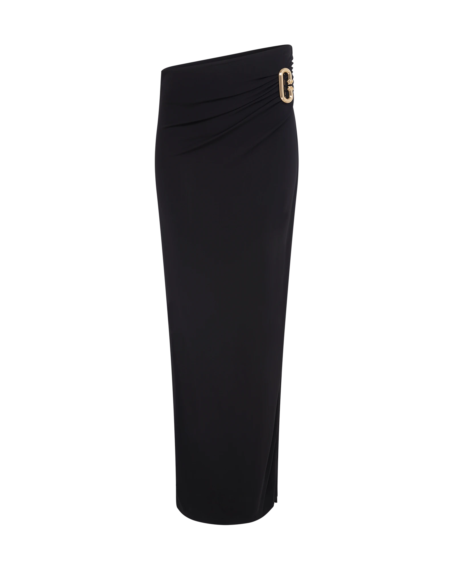 Draped Maxi Skirt