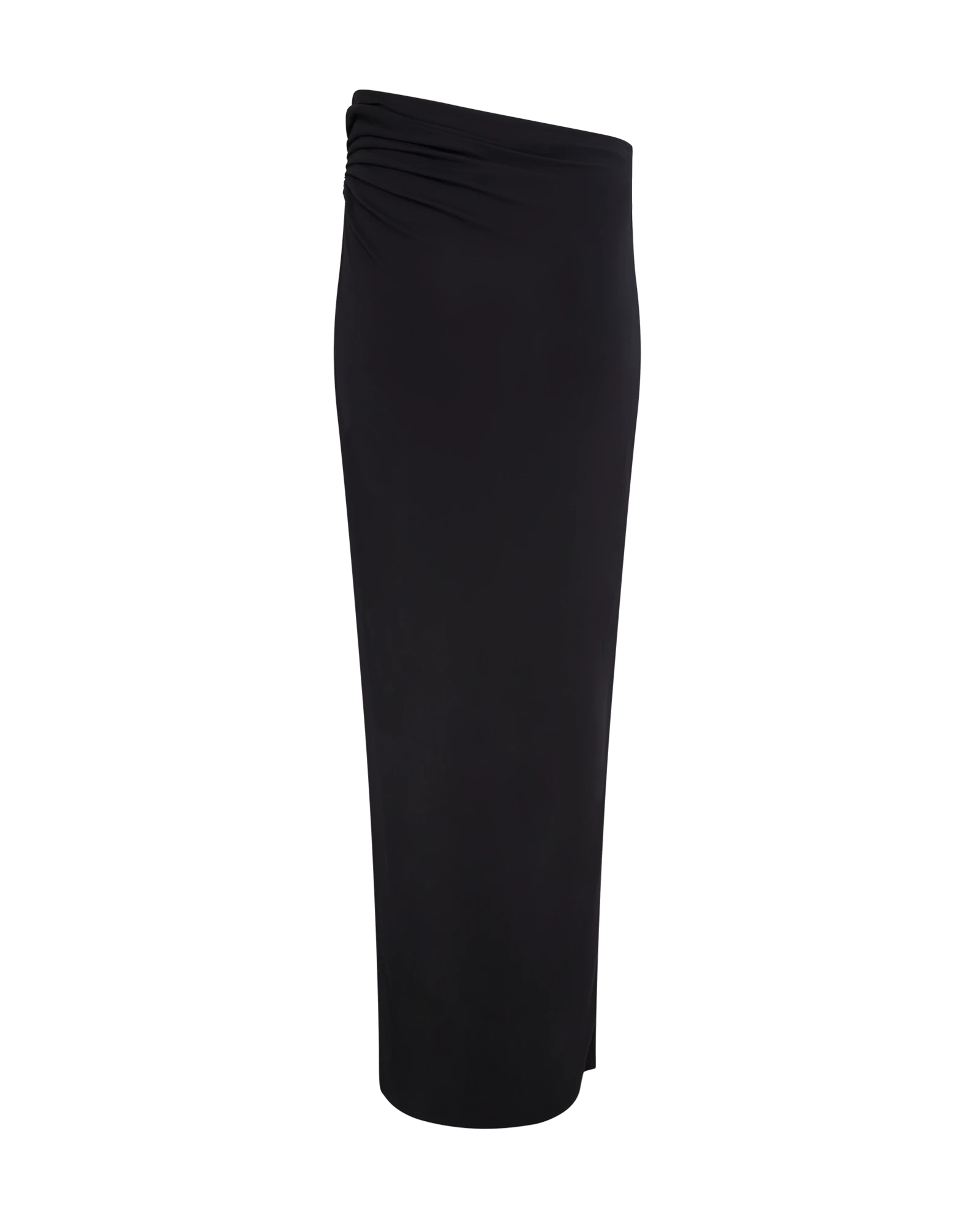 Draped Maxi Skirt