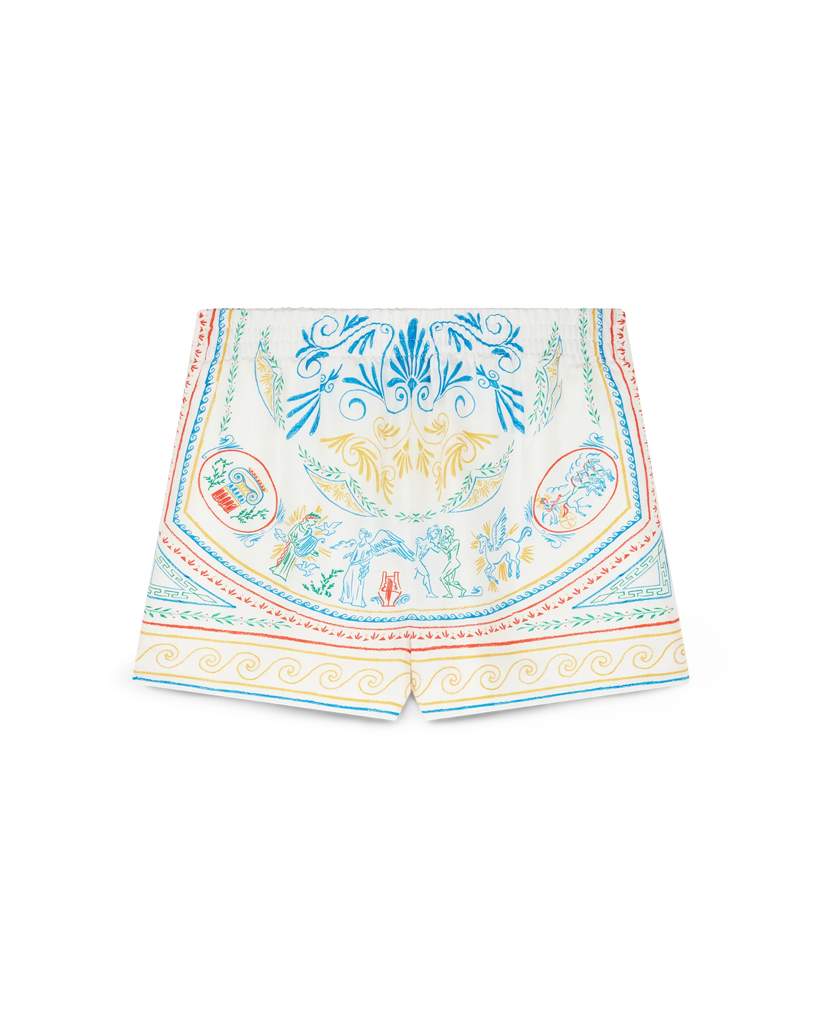 Crayon Vase Silk Shorts