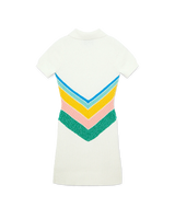 Boucle Chevron Dress