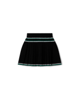 Pleated Knit Skirt