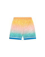 Gradient Monogram Silk Tailored Shorts