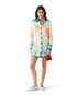 Tennis Club Silk Shirt Dress
