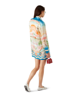 Tennis Club Silk Shirt Dress