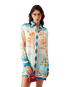 Tennis Club Silk Shirt Dress