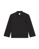 Wool Tailoring Wrap Jacket