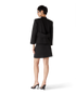Wool Tailoring Wrap Jacket