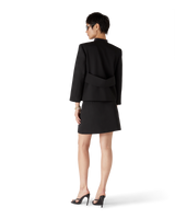 Wool Tailoring Wrap Jacket