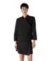 Wool Tailoring Wrap Jacket