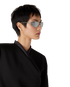 Wool Tailoring Wrap Jacket