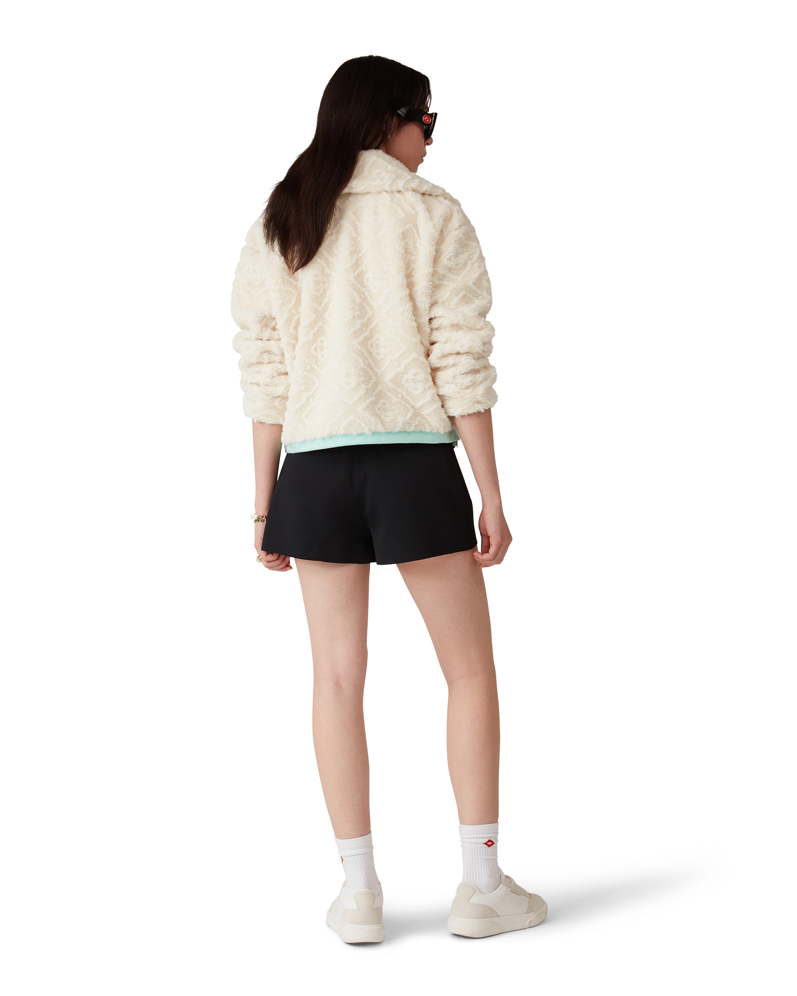 Monogram Jacquard Fleece Jacket