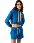 Casa Mount Fuji Cropped Hooded Sweatshirt
