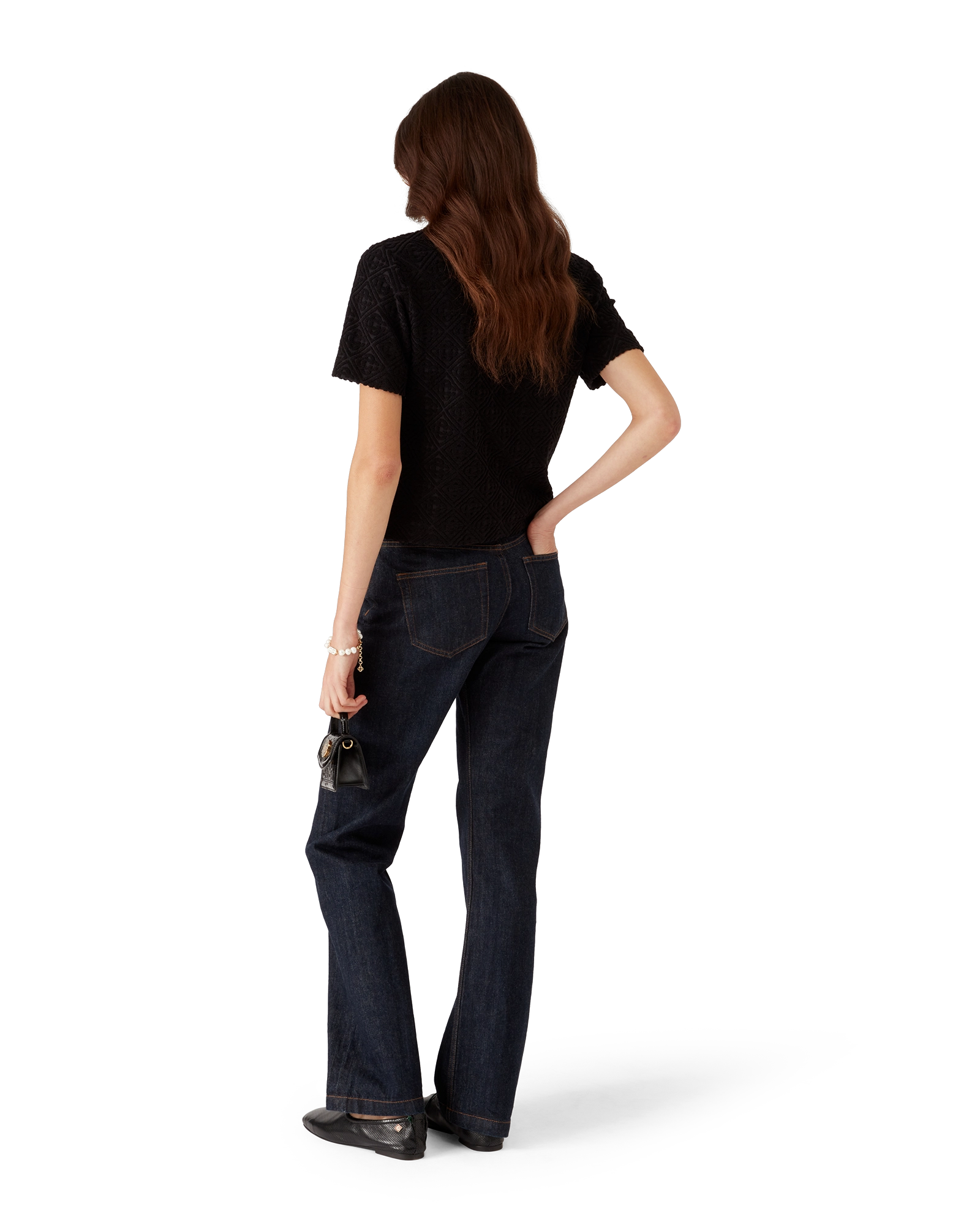 Monogram Jacquard Towelling Polo Shirt