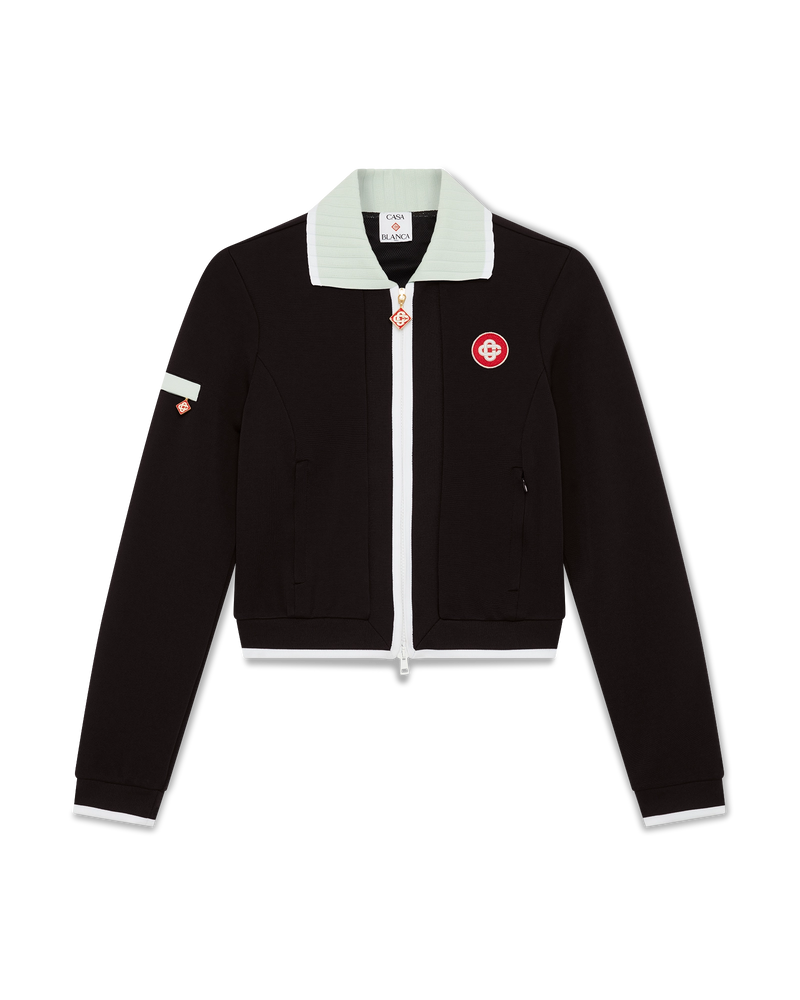 Chenille Panelled Track Jacket | Casablanca Paris