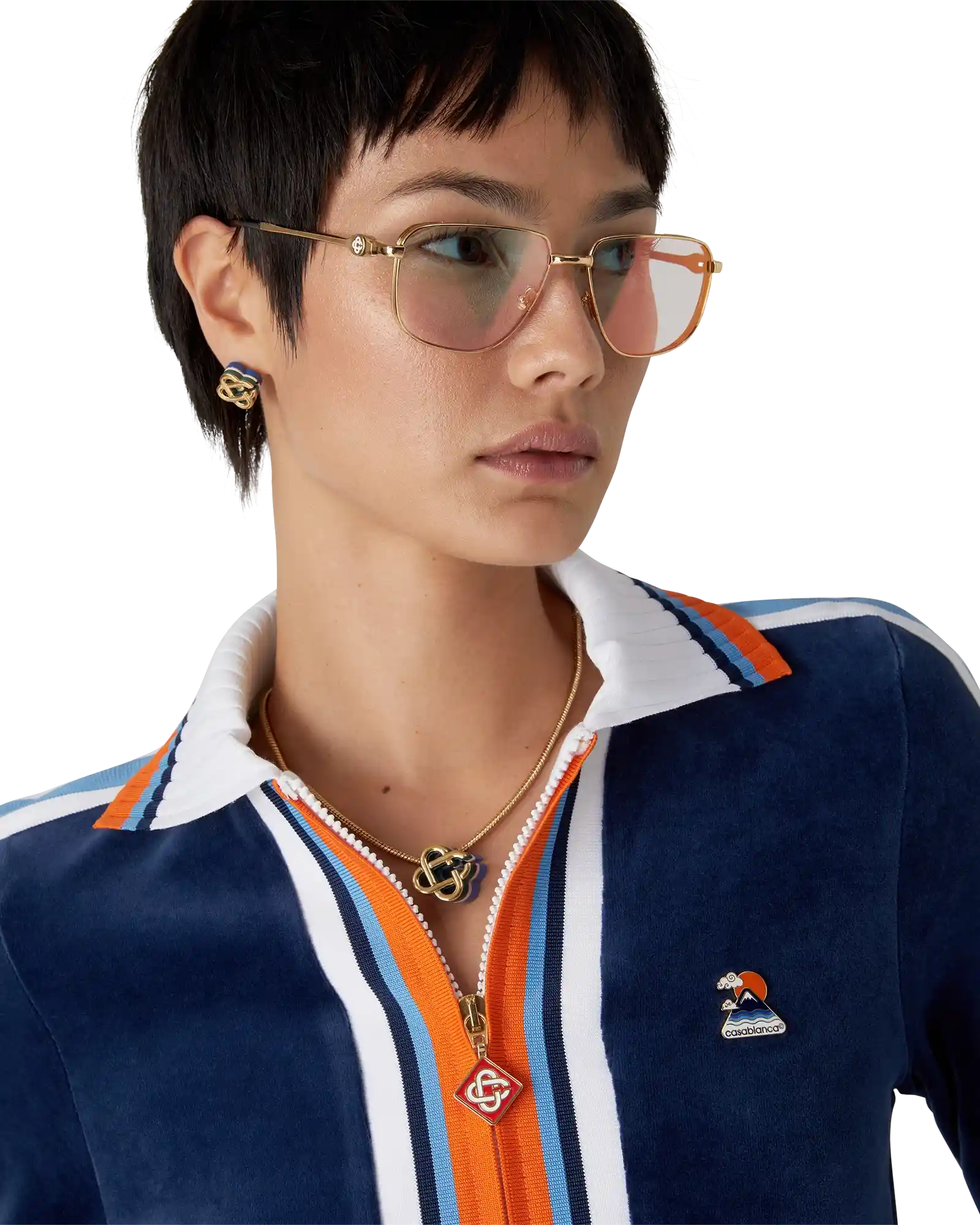 Velour Montagne Track Jacket