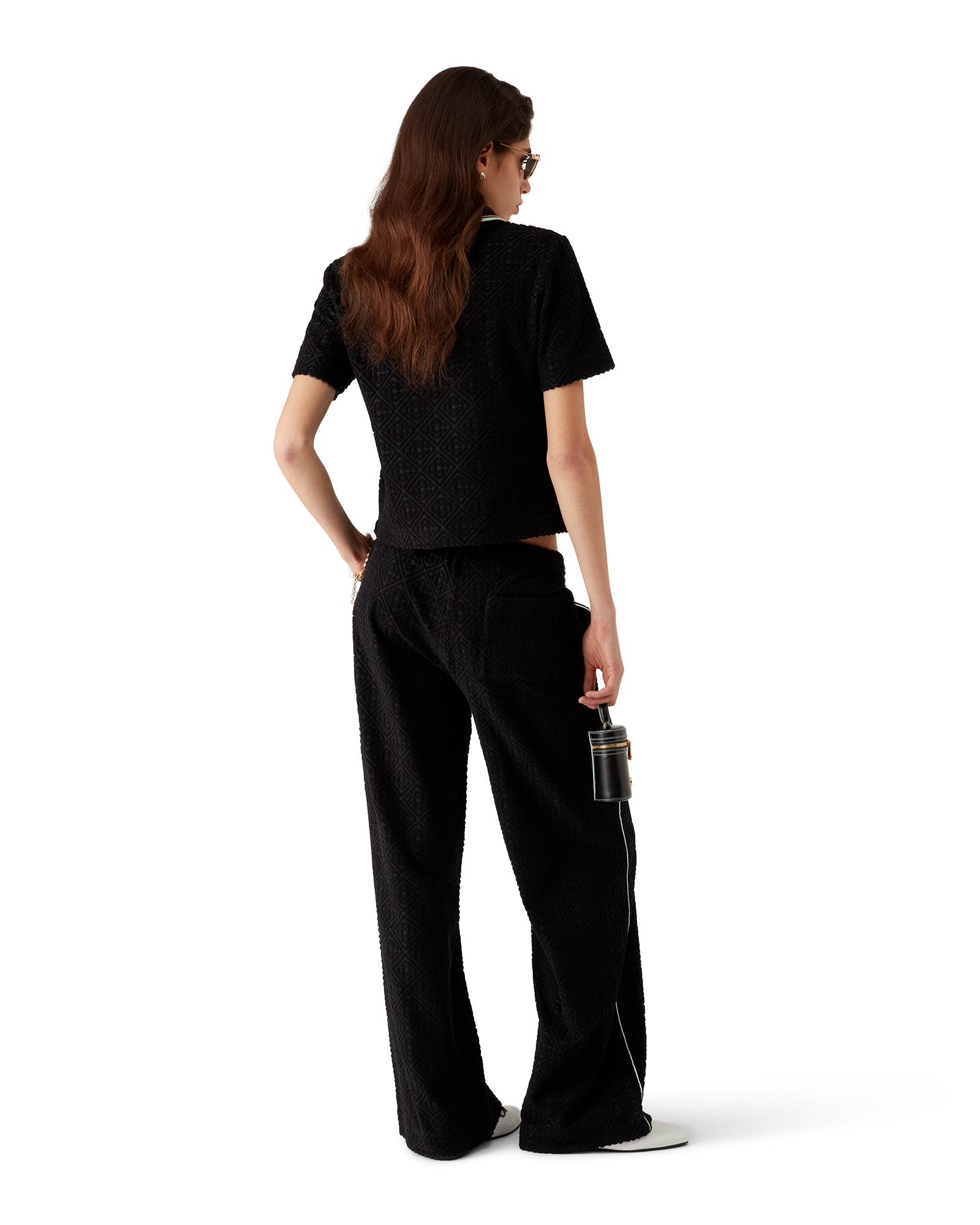 Monogram Jacquard Towelling Trousers